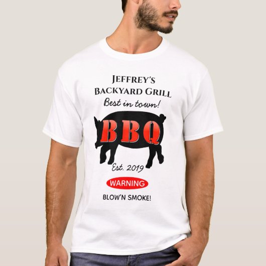 Für Sim Backyard Grilling GRILLEN Men's T - Shirt (Vorderseite)