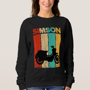 Für Simson Simme S51 Moped Rider Classic Car Bicyc Sweatshirt