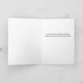 für Sister Pink Trauzeugin Bridal Einladung (Innenseite)