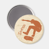 Für Skateboarder Grafik Magnet (Vorderseite/Rückseite)