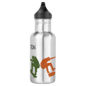 Für Skateboarder Skateboarding Graphics Collage Edelstahlflasche (Rechts)