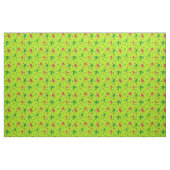 Für Skifahrer Ski Tricks Muster Lime Green Weihnac Stoff (Fat Quarter (45,7 x 55,9 cm))