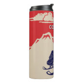 Für Snowmobiler Grafik Personalisiert Thermosbecher (Nach links gedreht)