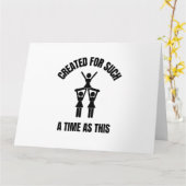 Für so eine Zeit wie diese Cheerleader Karte (Gelbe Blume)