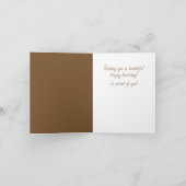 Für Son Mallard Duck Nature zum Geburtstag Karte (Innenseite)