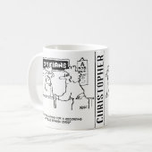 Für "Spanische Augen" wird ein Optiker gefragt Kaffeetasse (Vorderseite Links)