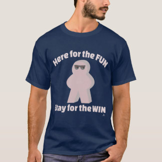 Für Spaß Bleibe für Win Game Spaß T-Shirt