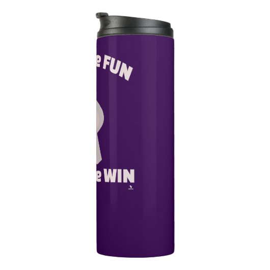 Für Spaß Bleibe für Win Game Spaß Thermosbecher (Nach rechts gedreht)
