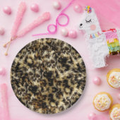 Fur Spirit Design Textur Pappteller (Party)