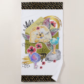 FUR-ST-CLASS-MAIL-Hund Strandtuch (Vorderseite)