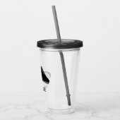 Für Stechend Tänzer Stach Tanzschuhe Personalisier Acryltrinkbecher (Links)