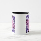 Für Sterne in Lila Farbe Tasse (Zentrum)