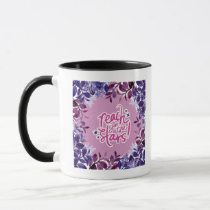 Für Sterne in Lila Farbe Tasse