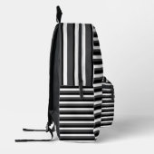 Für stilvolle Mädchen – Dunkelgrauer Rucksack (Links)