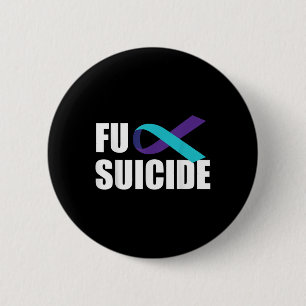 Für Suizid Suizid Bewusstsein Ribbon Suizid Preve Button