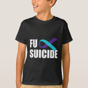 Für Suizid Suizid Bewusstsein Ribbon Suizid Preve T-Shirt