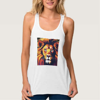 für T - Shirt-Design LION Tank Top