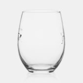 Für Tante EST Geschenke befördert Weinglas Ohne Stiel (Links)