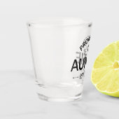 Für Tanten nach Osten. 2023 II Schnapsglas (Links)