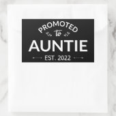 Für Tanten nach Osten befördert. 2022 Rechteckiger Aufkleber (Tasche)