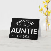 Für Tanten nach Osten befördert. 2023 Karte (Gelbe Blume)