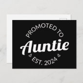 Für Tanten nach Osten befördert. 2024 I Postkarte (Vorne/Hinten)