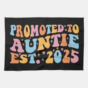 Für Tanten nach Osten befördert. 2025 III Geschirrtuch