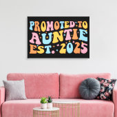 Für Tanten nach Osten befördert. 2025 III Leinwanddruck (Insitu (Wohnzimmer))