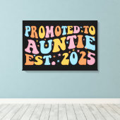 Für Tanten nach Osten befördert. 2025 III Leinwanddruck (Insitu (Holzboden))