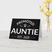 Für Tanten nach Osten befördert. 2025 Karte (Gelbe Blume)