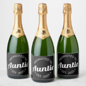 Für Tanten nach Osten befördert. 2025 Schaumweinetikett (Flaschen)