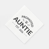 Für Tanten nach Osten befördert. 2026 Serviette (Ecke)