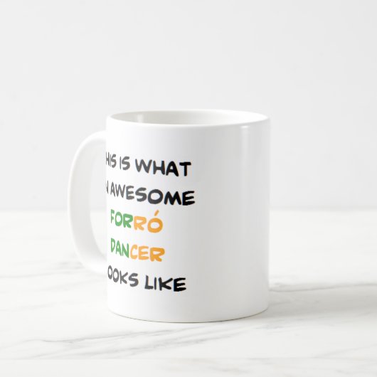 für Tänzer, phantastisch Kaffeetasse (Vorderseite Links)