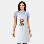 Fur-tastische Kochen-Schürze Schürze (Getragen)