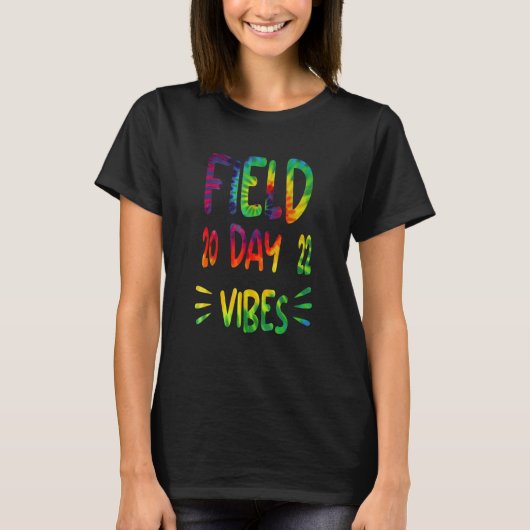 Für Teacher Kids Field Day 2022 Field Day Vibes T-Shirt (Vorderseite)