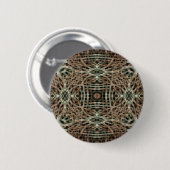 Fur Textur Abstraktes Muster Button (Vorne & Hinten)