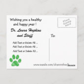 Für Tierärzte - SRF Postkarte (Rückseite)