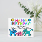 Für Tierärzte - SRF Postkarte (Stehend Vorderseite)