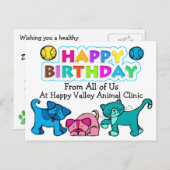 Für Tierärzte - SRF Postkarte (Vorne/Hinten)