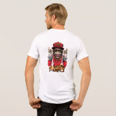 Für Tierliebhaber. Tri-Blend Shirt (Rückseite voll)