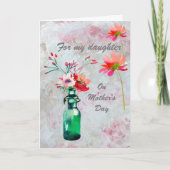 Für Tochter am Muttertag Karte (Vorderseite)