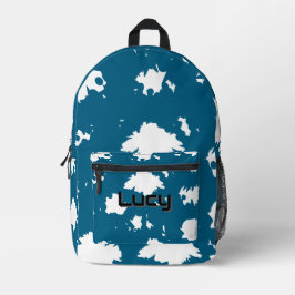 Für Träumer – Blue Splash Rucksack
