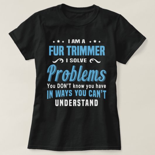 Fur Trimmer T-Shirt (Design vorne)