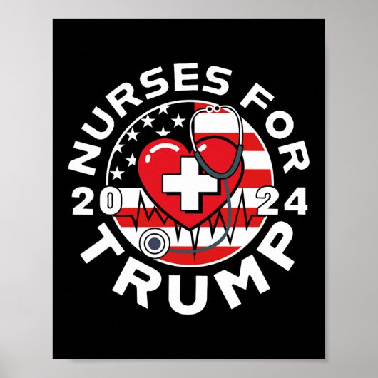 Für Trump 2024 1 Poster (Vorne)