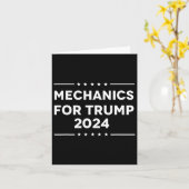 Für Trump 2024 Karte (Gelbe Blume)