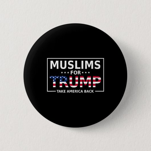 Für Trump 2024 Konservative Funny Election 45 47 1 Button (Vorderseite)