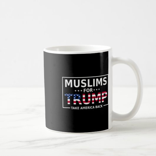 Für Trump 2024 Konservative Funny Election 45 47 1 Kaffeetasse (Rechts)