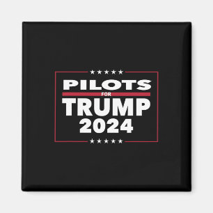Für Trump 2024 Präsident republikanische Piloten Magnet
