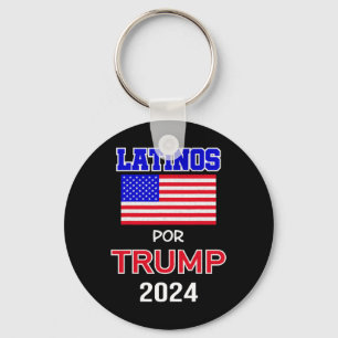 Für Trump 2024 Pro Trump Geschenk - Latinos Por Tr Schlüsselanhänger