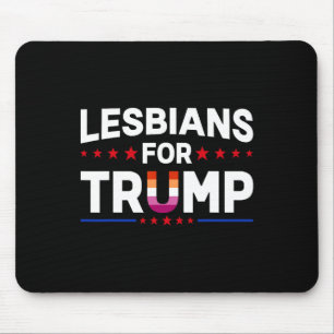Für Trump 2024 Re Wahl Präsident Abstimmung Punkt  Mousepad